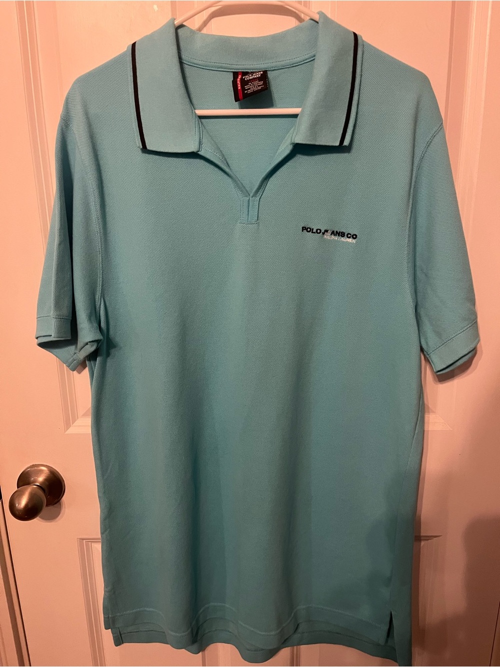 Ralph Lauren Polo Jeans Co Men’s Light Blue Polo Shirt size large
